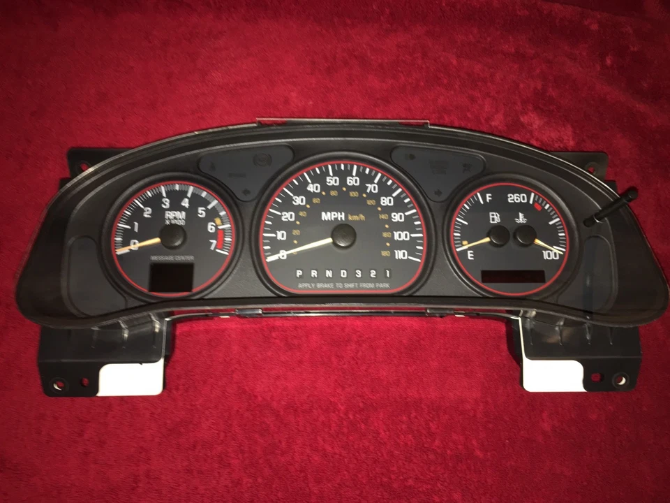 Cuadro de instrumentos Chevrolet Venture 2000 servicio de reparación GM Foto 2 de 3