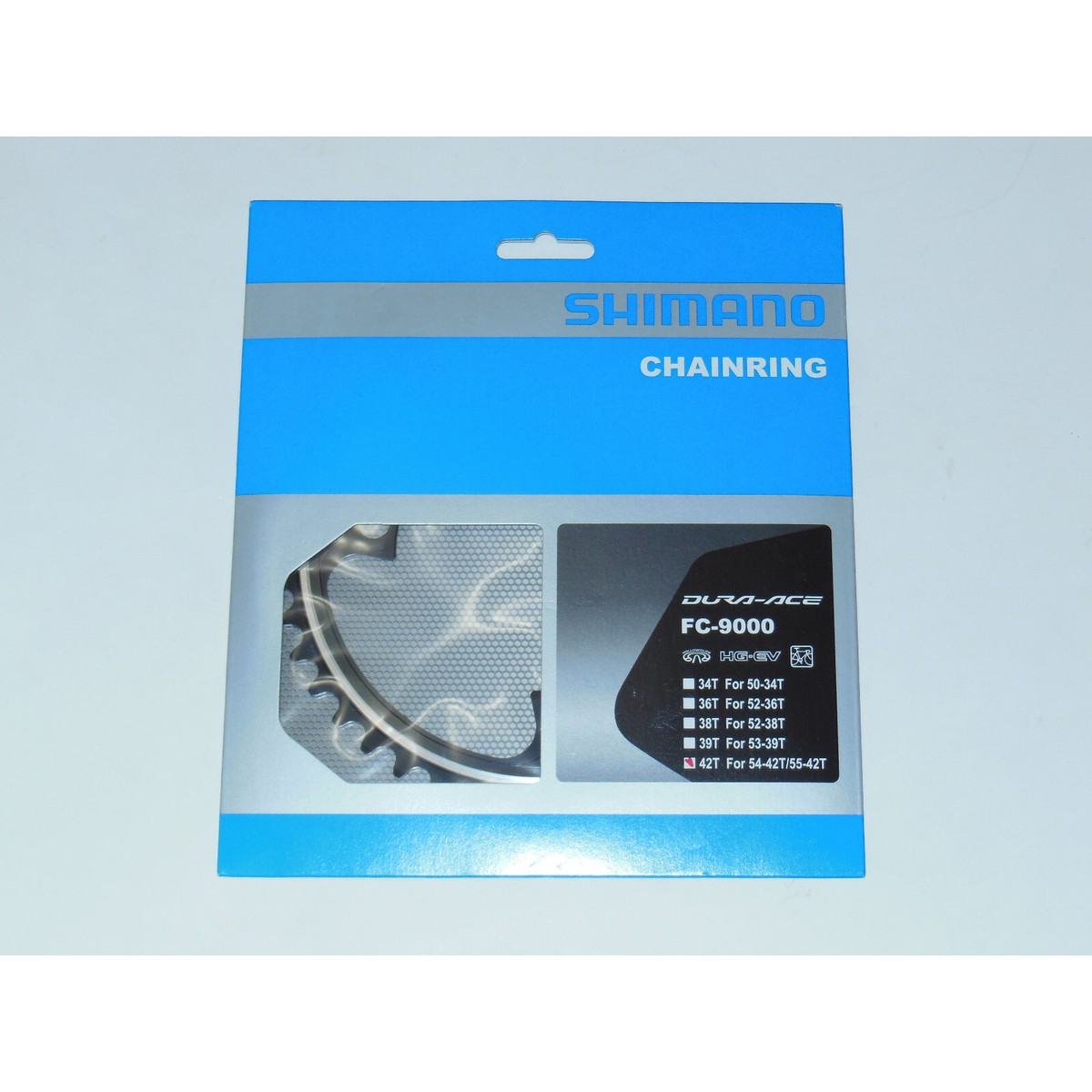 hiraringo5様 New Shimano Dura Ace FC-9000 42T Inner Chainring Asymmetric (55/54