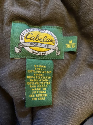 Cabelas For Kids Med Advantage Camo Insulated Hunting Snow Pants W/ Suspenders - Bild 2 von 16