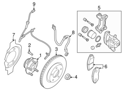 40206-3TA0A Nissan Rotor-disc brake, front 402063TA0A, New Genuine