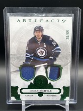 2017-18  UPPER DECK ARTIFACTS HOCKEY /65 GREEN DUAL PATCH MARK SCHEIFELE #41