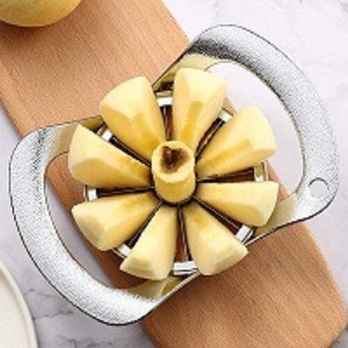 Apple Slicer Cutter, Pitter, Corer and Divider 8-Blade 304 Stainless Steel Fruit - Picture 1 of 24