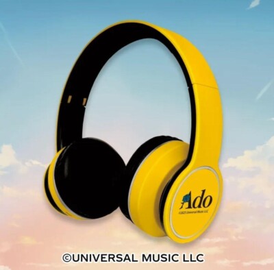 GEORGIA Ado ワイヤレスヘッドホン イエロー Ado x GEORGIA Collaboration wireless Headphones Yellow NEW
