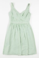 Vintage Green Mint Bridesmaid Dress Medium David's Bridal 679