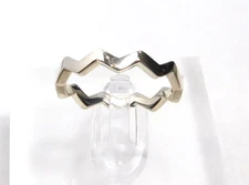 Authentic Pandora Ring, Timeless Zigzag, #197752, Sterling Silver