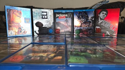 Blue-Ray Sammlung mit 36 Blue-Rays (inklusive einiger Steelbooks)