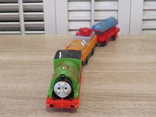 Mattel 2009 Thomas  Friends Trackmaster Motorized Train PERCY  THE SEARCH CARS