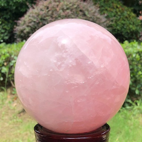 7 Pfund natürliche rosa Kristall Stein Quarz Kugel Heilung Reiki - Bild 2 von 18