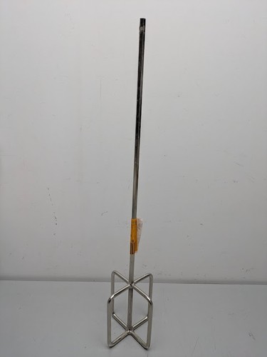 24 in. Professional Chrome-Plated Steel Thinset & Grout Mixing Paddle for Drills
