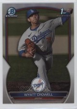 2023 Bowman Draft Chrome Refractor Wyatt Crowell #BDC-63 12g7