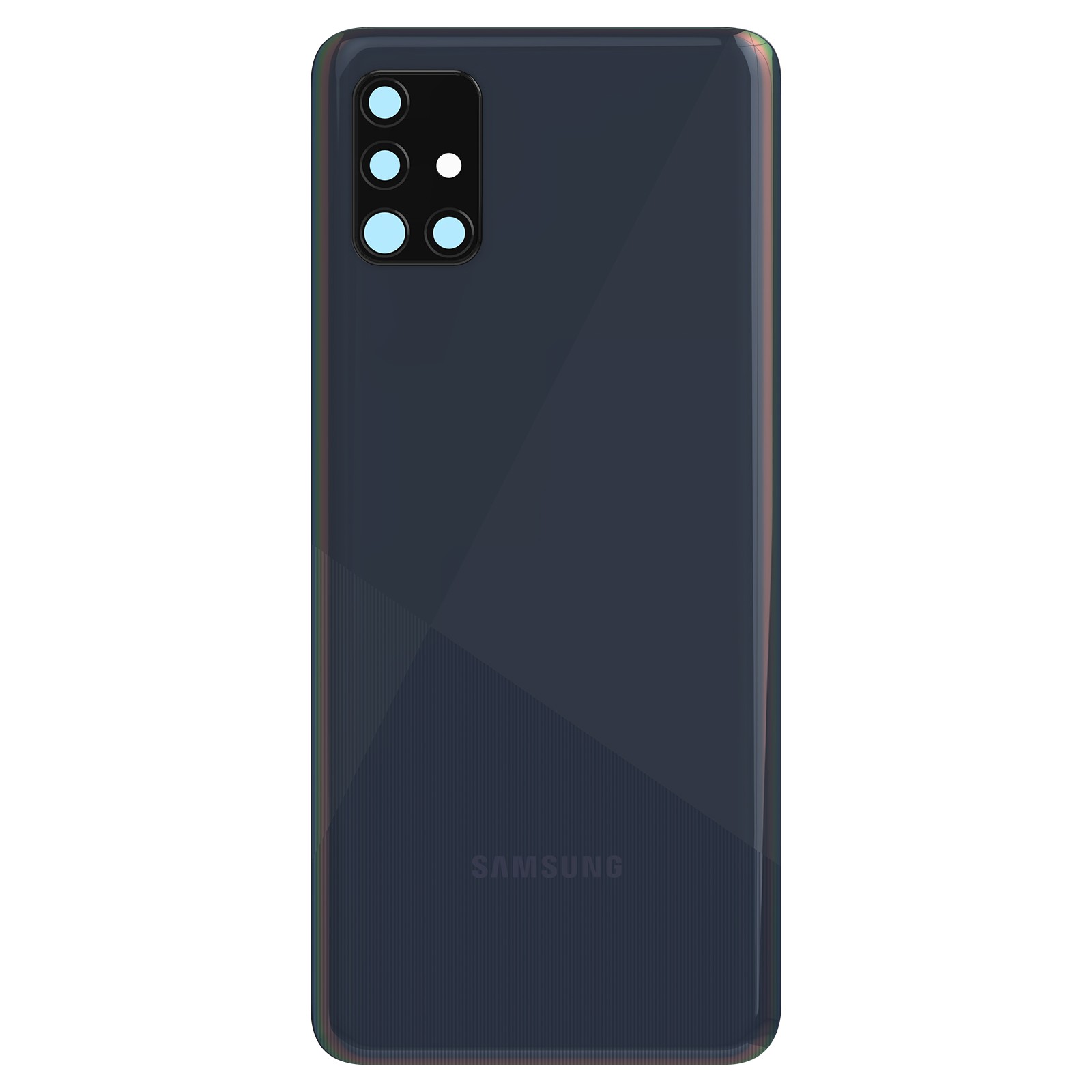 Vitre arrière Samsung Galaxy A51 d'origine Service Pack noir : achat pièce de rechange officielle