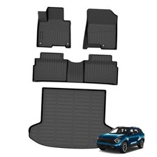 Floor Mats  Cargo Liner Set for 2023 17 For Sportage PHEV 2023-2025 Full Set