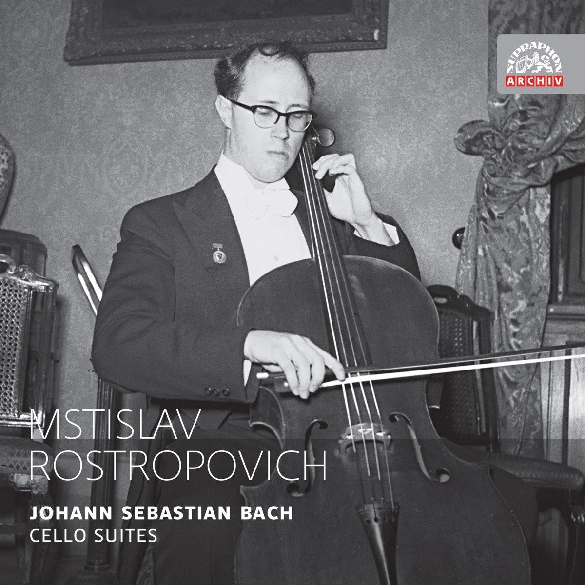 SU40442 Mstislav Rostropovich Bach - Cello Suites (Complete) Double CD SU40442