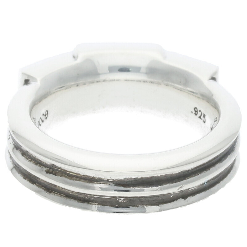 クロムハーツ　925 Silver Ring Chrome Hearts Large champion Ring PAVE Diamond Silver SV925