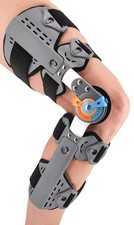 Hinged ROM Post Op Knee brace, Immobilizer Adjustable Knee Immobilizer Support