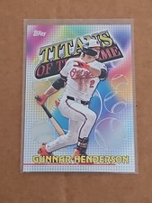 Gunnar Henderson 2026 Topps Series 1 Titans Of The Game #TOG-4 Baltimore Orioles