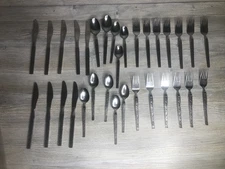 Interpur Stainless Steel Mexicali Rose 32 Pieces Stainless Japan