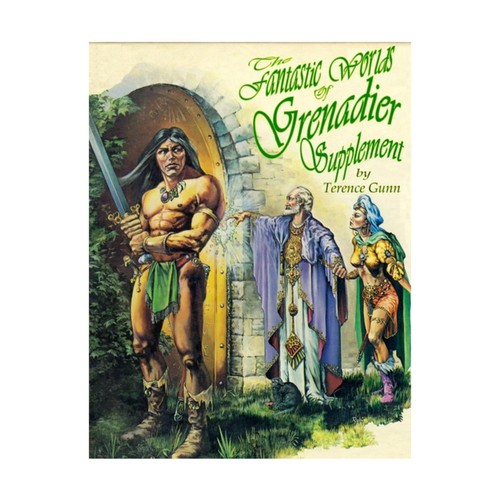 Terence Gunn Buch Fantastic World of Grenadier Supplement (Kickstarter Ed) VG+