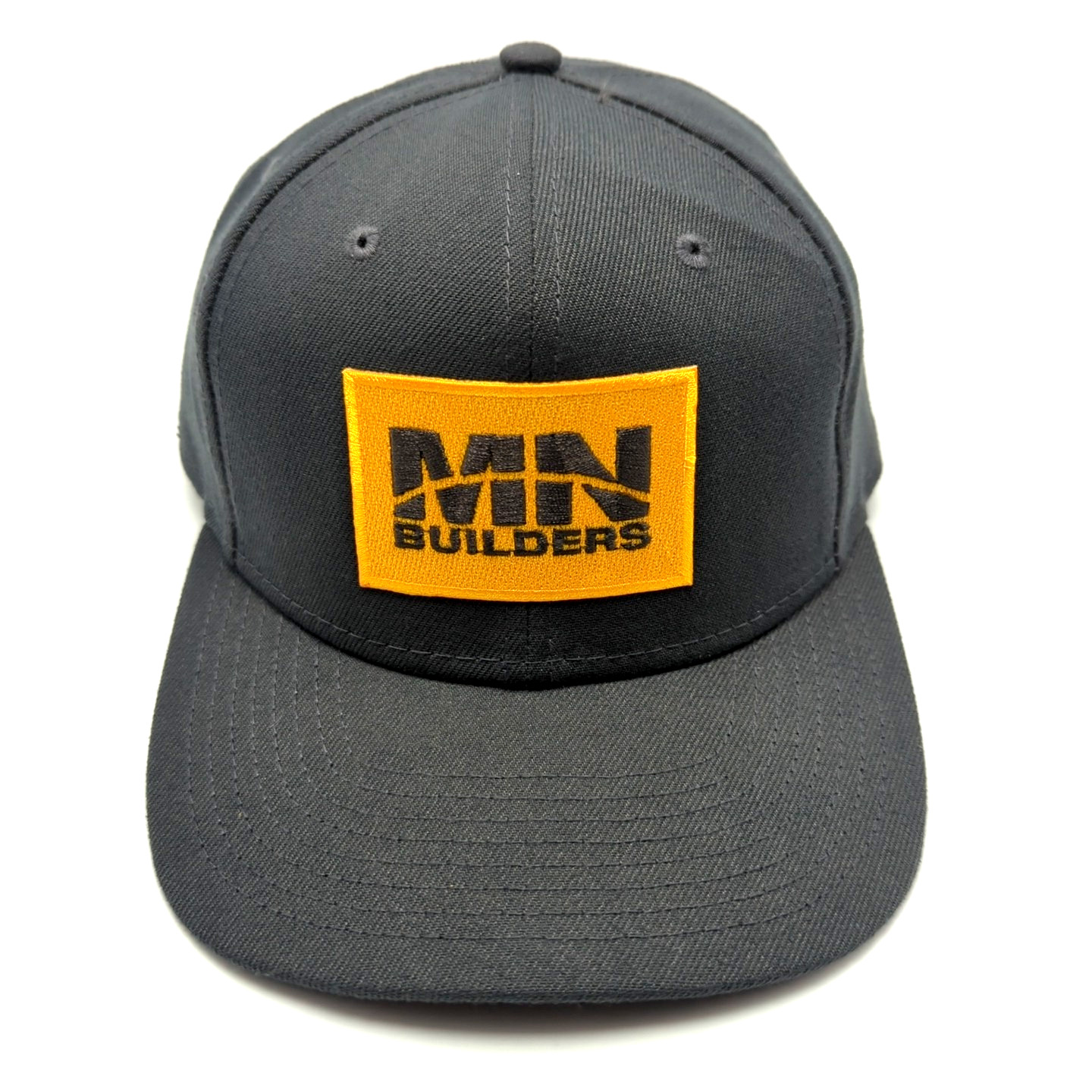 MN Builders hat gray adjustable snapback cap - image 2