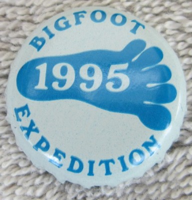Vintage 1995 SIERRA NEVADA BIGFOOT Barleywine-Style ALE Beer BOTTLE CAP