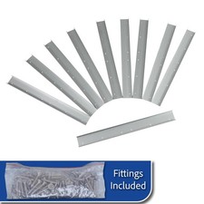 Woodside Fence Trellis Extension Arms/Topper Brackets Fixings Included (10 pack)