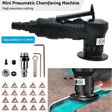 Mini Pneumatic Chamfering Machine Air Angle Grinder For Metal Burr 30000 RPM New