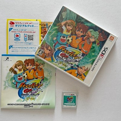 Nintendo 3DS Inazuma Eleven Go2 Chrono Stone Raimei Game Japan