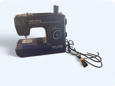 #ad Euro Pro Euro Pro X Electric Portable Free Arm Sewing Machine w Foot Pedal $100.00