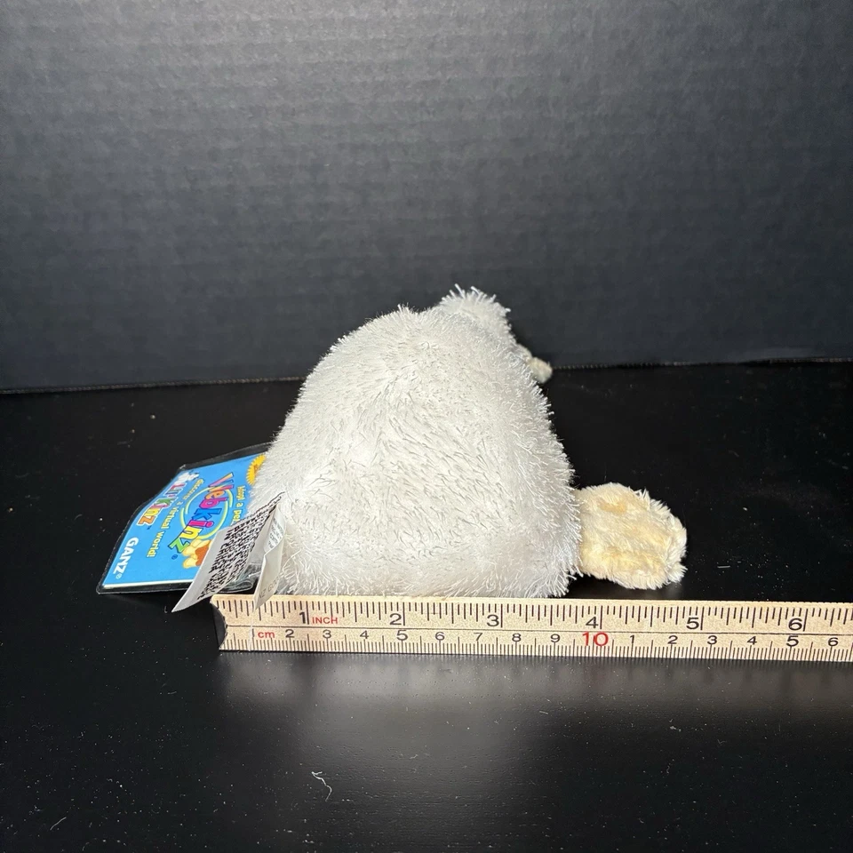 Ganz Webkinz Lil Kinz White Googles With Sealed Code Plush Stuffed Toy Platypus - Image 3 of 3