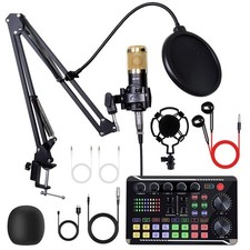 Baokaler Home Studio Recording Kit Music Podcast Mixer Equipment Microphone