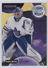 2022 Synergy Light Up The Night Rookies Neon Yellow 631/699 Erik Kallgren 07g7