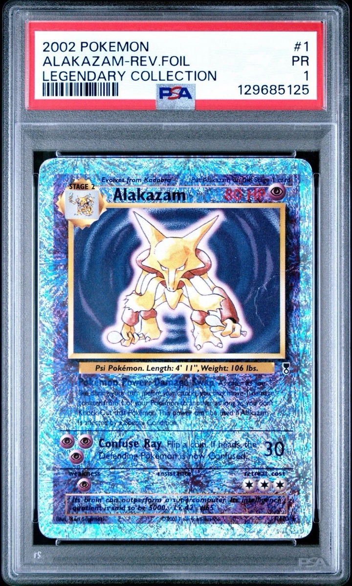 Pokémon PSA Individual Legendary Collection Trading Cards for sale