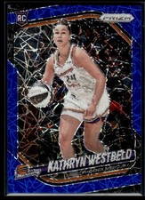 2025-26 Panini Prizm WNBA Blue Velocity Kathryn Westbeld Rookie #29