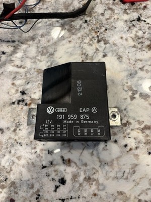 1991-1993 VW Cabriolet MK1 Power Window Module With Wiring Harness