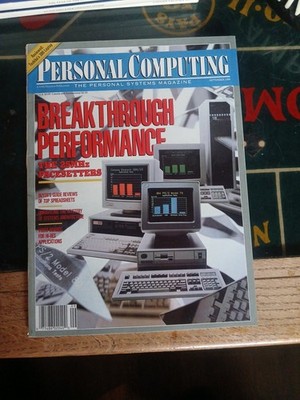 Vintage PERSONAL COMPUTING Magazine 1988 September 
