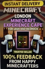 Minecraft Experience Cape Code! Instant Delivery! Trusted seller ⭐ ⭐ ⭐ ⭐ ⭐ sale!