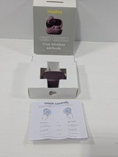Heyday True Wireless Earbuds Maroon Bluetooth 5.4 Sleek Design Sweat Resistant