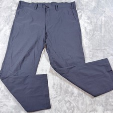 Eddie Bauer Men's 40x30 Navy Performance Stretch Pants Outdoor Casual Travel