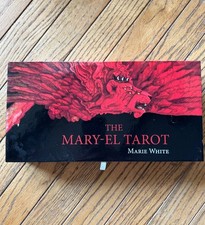 *Nice* THE MARY-EL TAROT Cards & Book Marie White First Edition 2012
