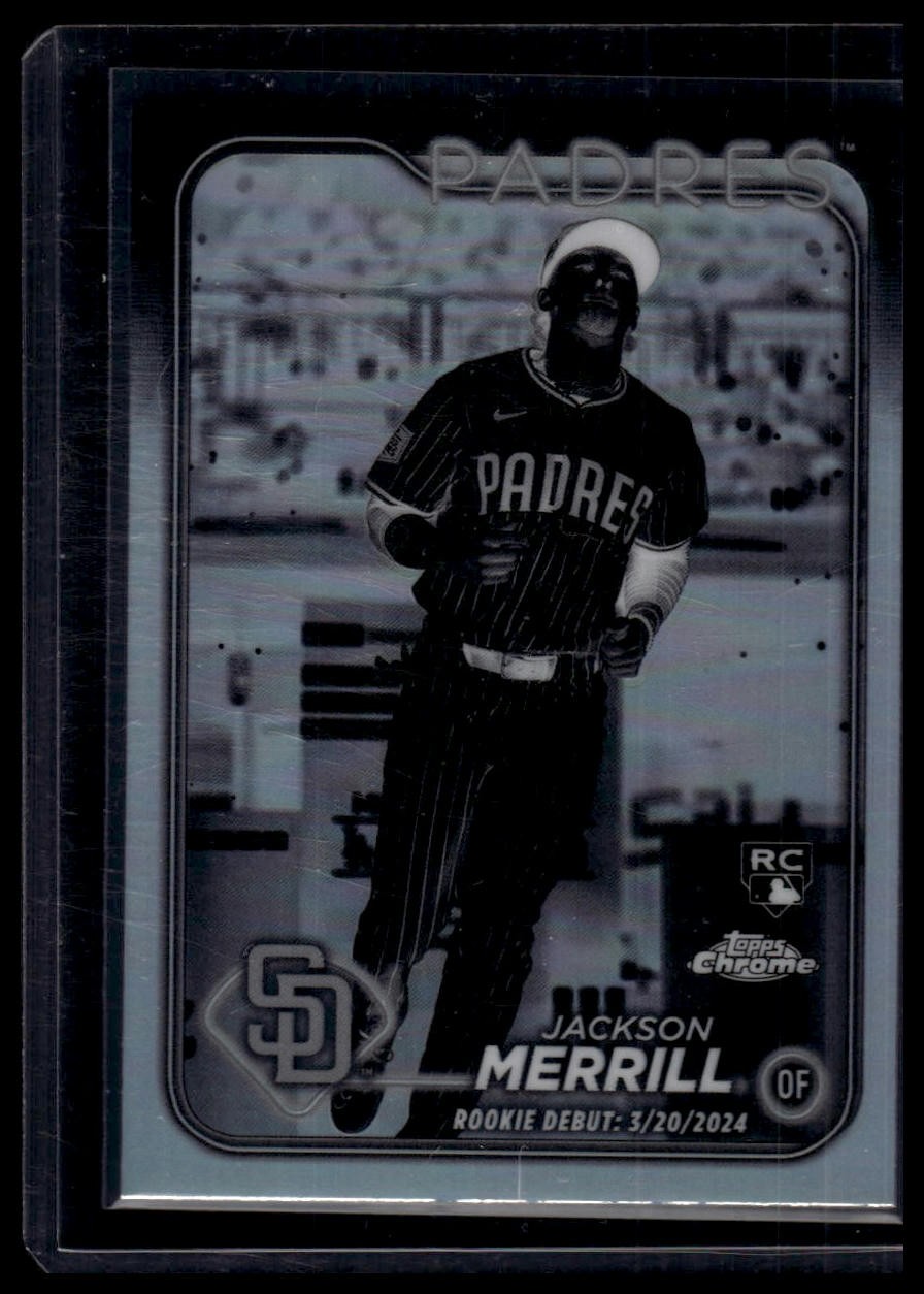 2024 Topps Chrome Update #USC57 Jackson Merrill Negative Refractors