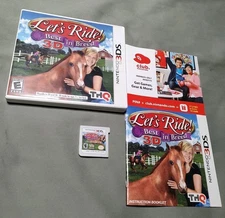 Let's Ride: Best in Breed Nintendo 3DS - Complete Authentic Tested A🎮🔥👍🐴