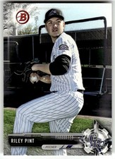 2017 Bowman Draft #BD-111 Riley Pint Colorado Rockies Baseball