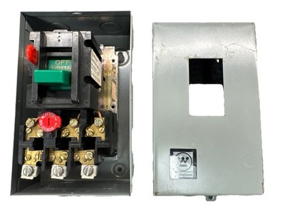 EATON CUTLER HAMMER B100M1C MANUAL STARTER Size M 1 575v 3 pole Westinghouse