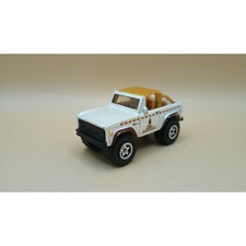 Matchbox 1972 Ford Bronco 4x4 White Loose 1/64