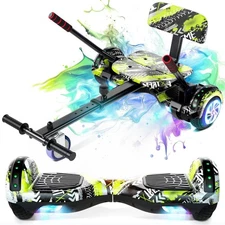 6.5'' Hoverboard Electric and Go Kart Bluetooth Self-Balancing Scooter for Kids