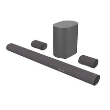 onn. 5.1.2 Soundbar with Dolby Atmos and Wireless Subwoofer, 42", Black - True
