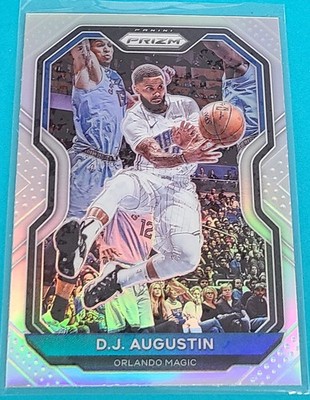2020 Prizm Silver Prizm #161 D.J. Augustin Orlando Magic Basketball Card A6