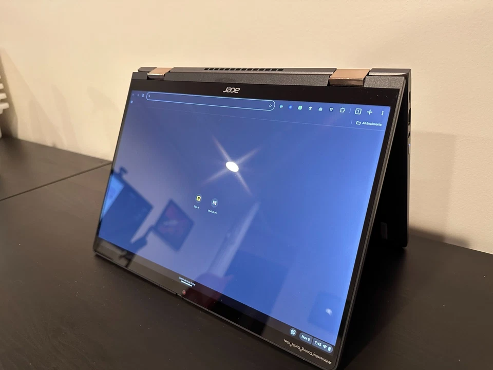 Acer Chromebook Spin 714 i5-1335U 8GB/256GB SSD 14" Estuche Táctil Actualizaciones a 2032 Foto 4 de 4