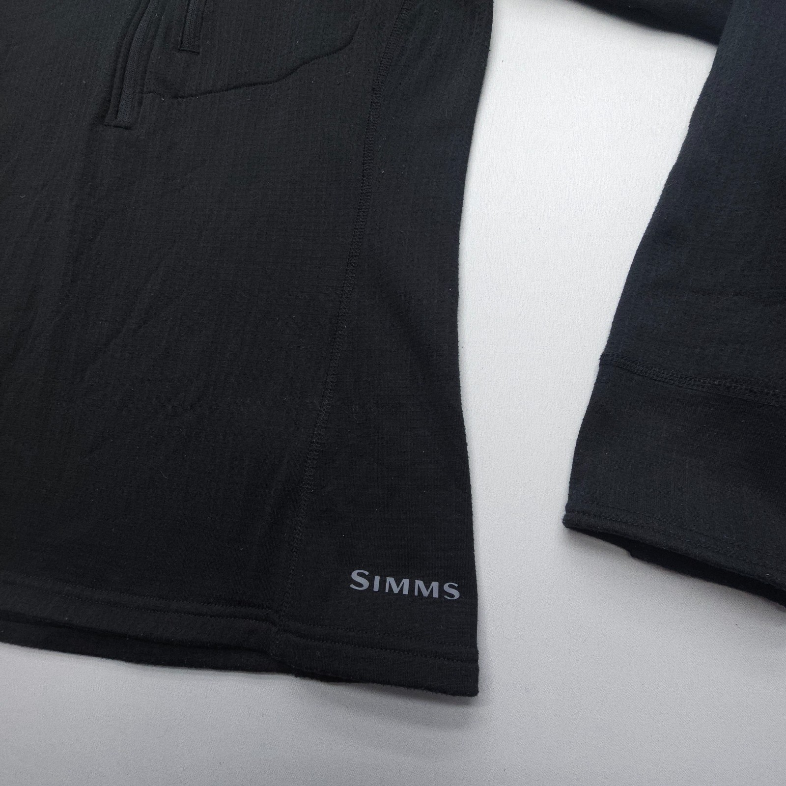 Simms Half Zip Thermal Base Layer Long Sleeve Men… - image 4