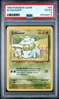 1999 POKEMON BASE SET UNLIMITED #44 BULBASAUR PSA 4